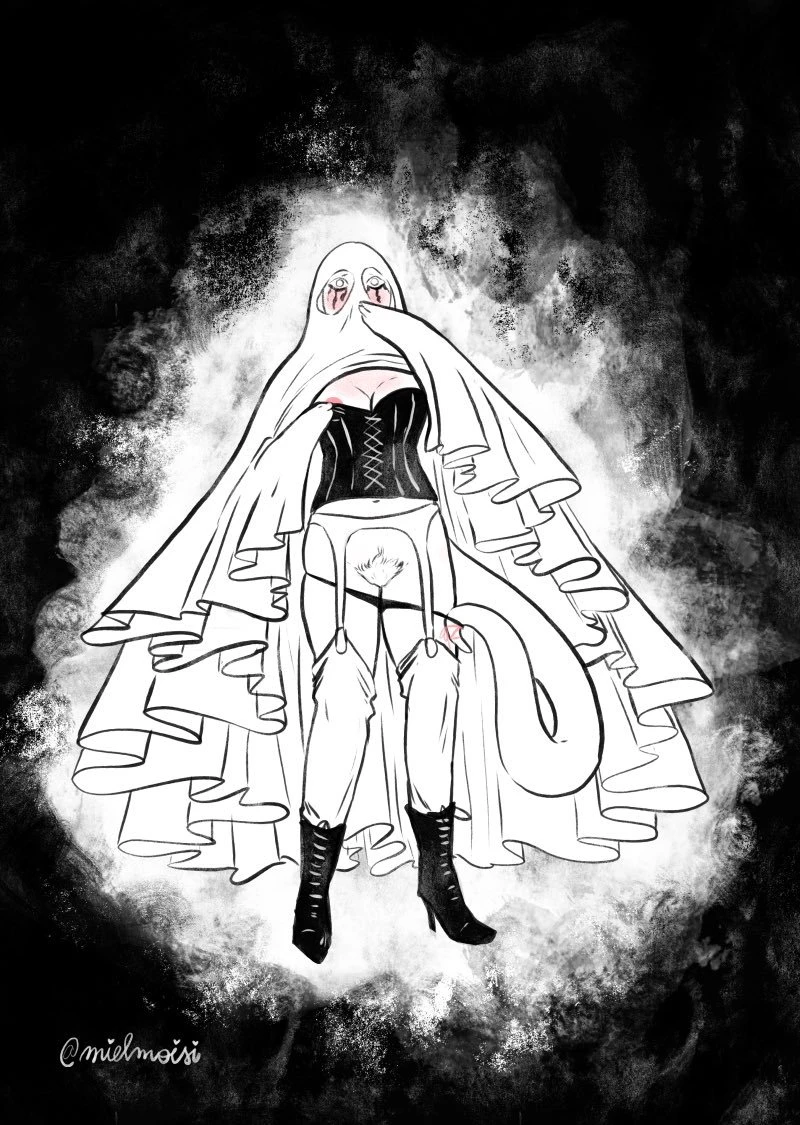 Ghost girl strip game porn comic picture 8