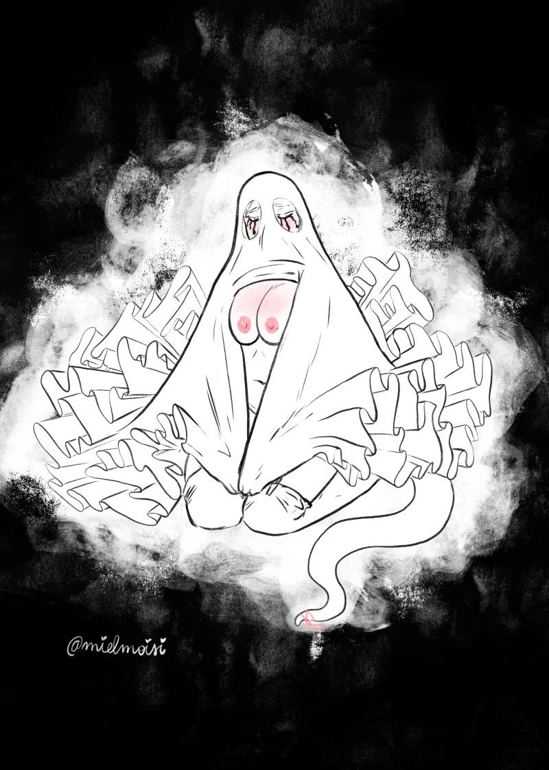 Ghost girl strip game porn comic picture 9