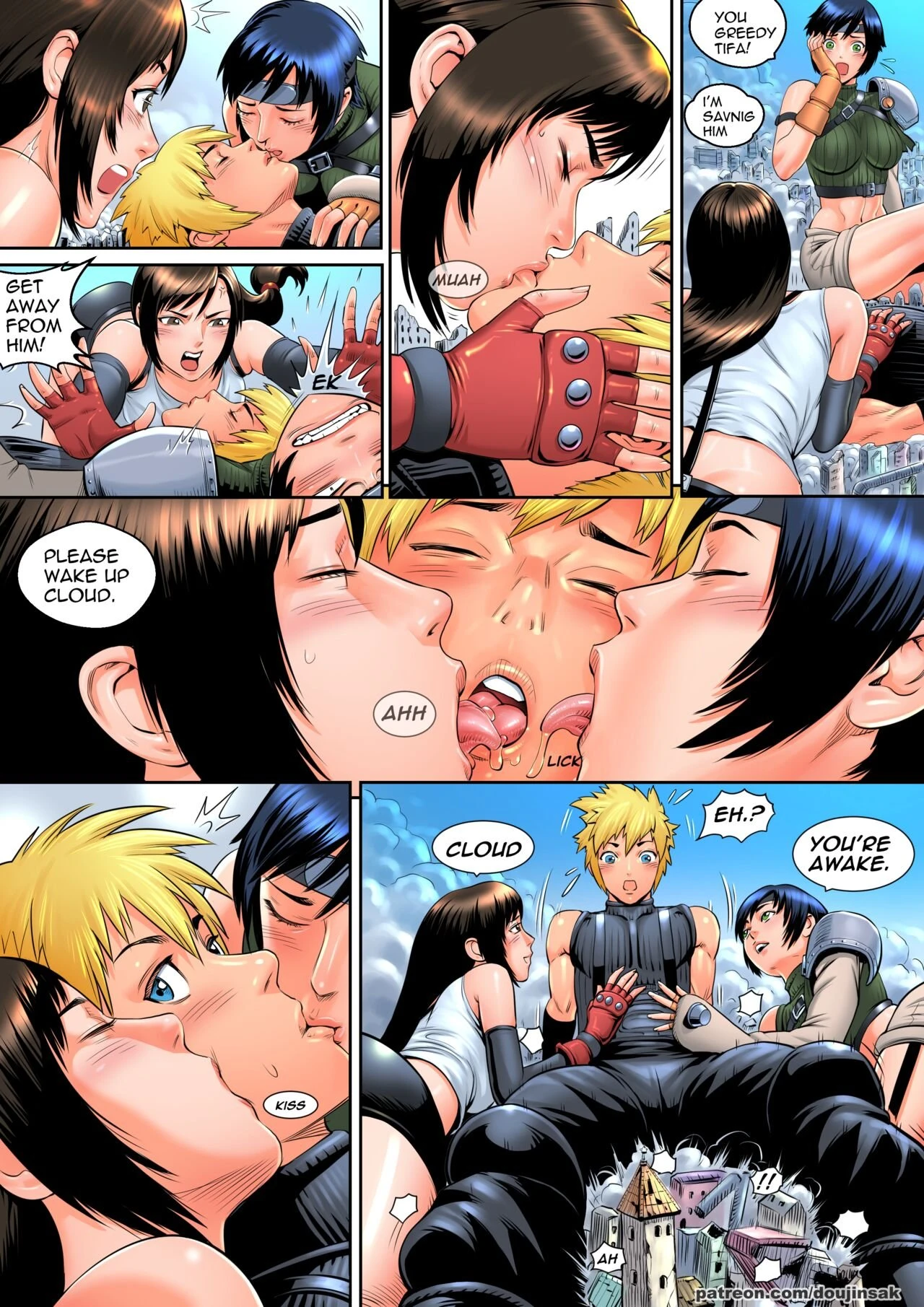 Giantess Fantasia 2 porn comic picture 36