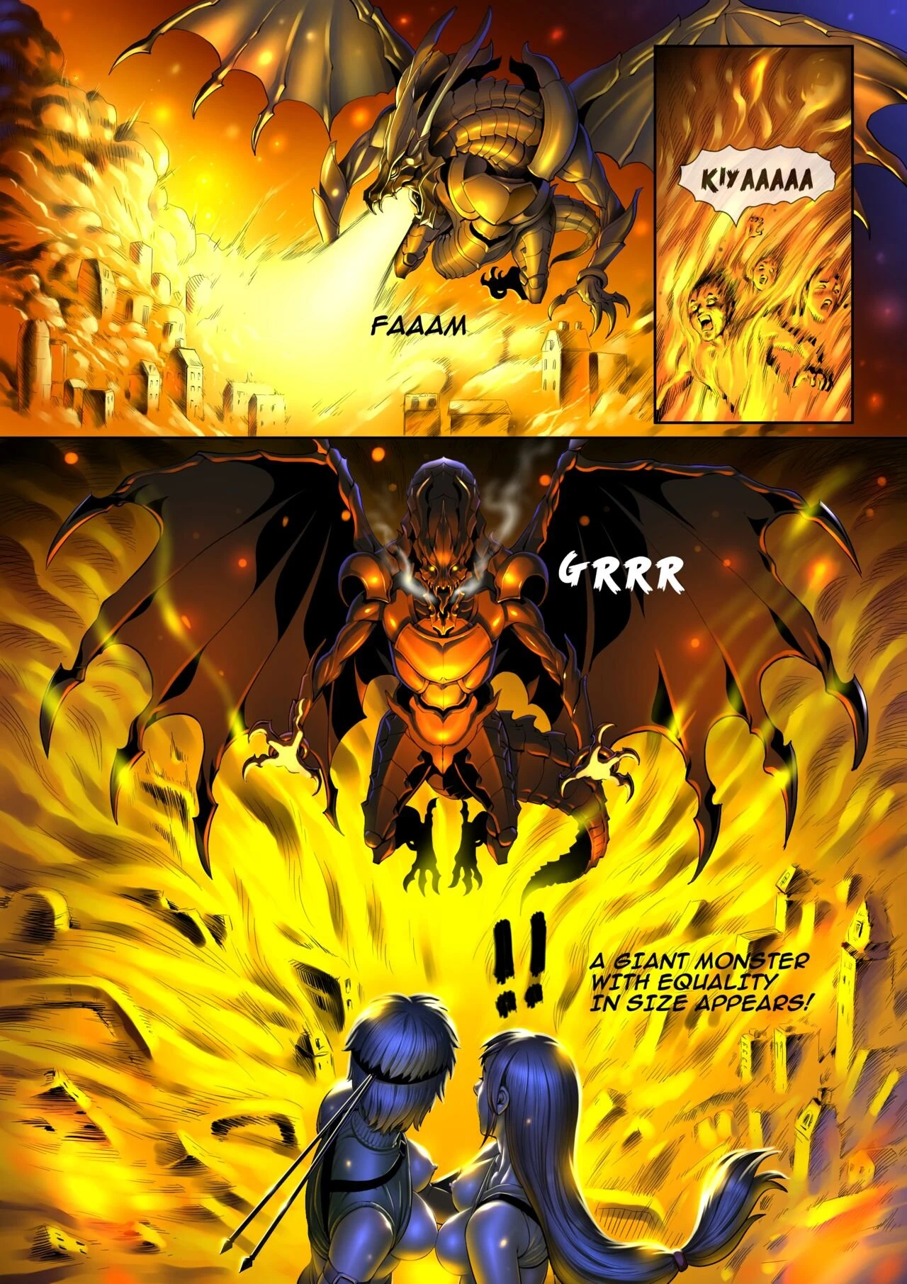 Giantess Fantasia 2 porn comic picture 52