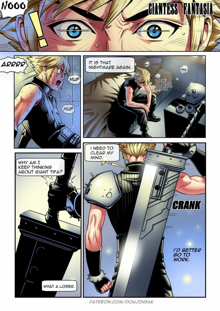 Giantess Fantasia porn comic picture 14
