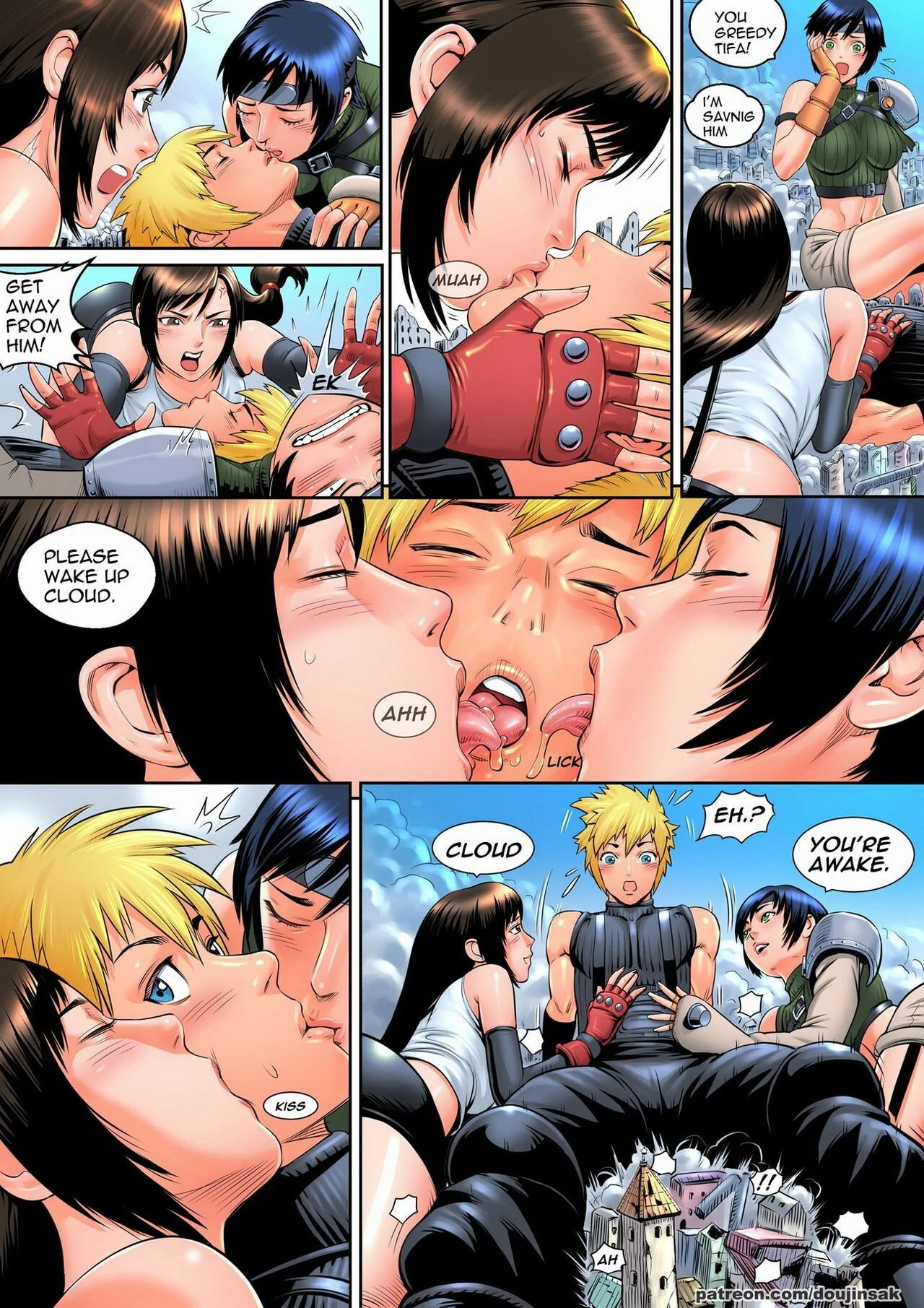 Giantess Fantasia porn comic picture 35