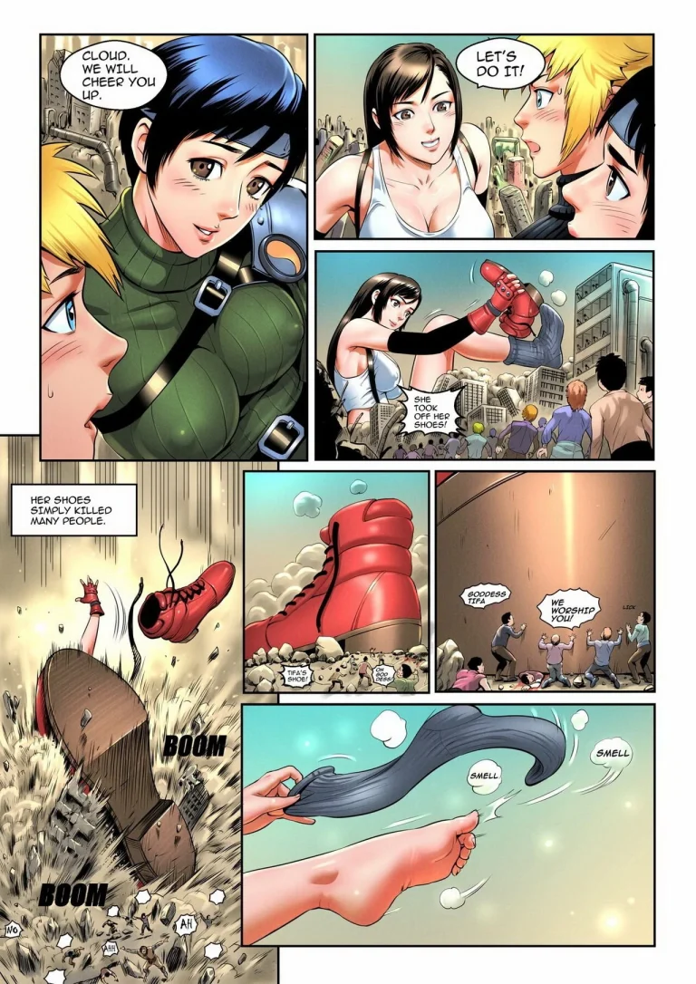 Giantess Fantasia porn comic picture 36