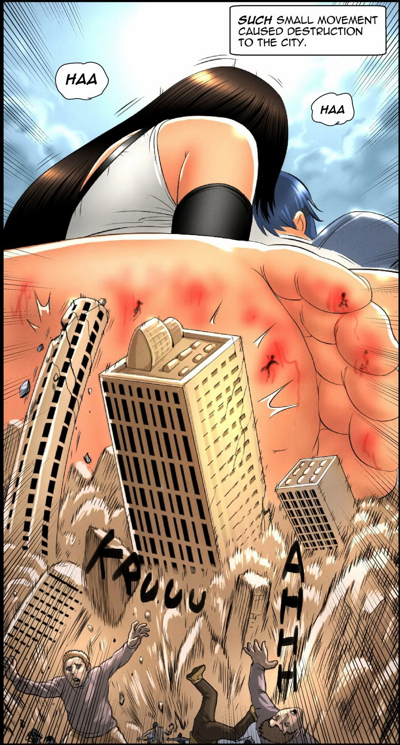 Giantess Fantasia porn comic picture 41