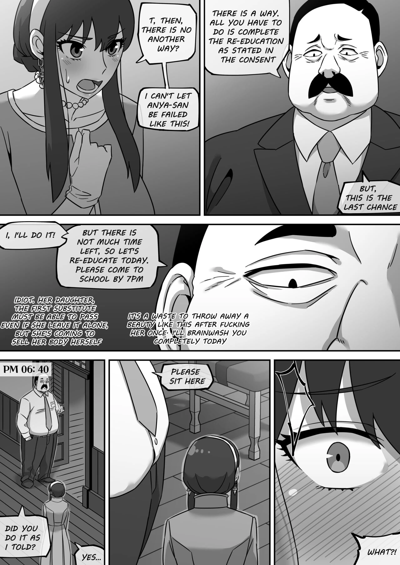 Gibo no Hisoka na Kojin Mendan Yor Forger porn comic picture 17