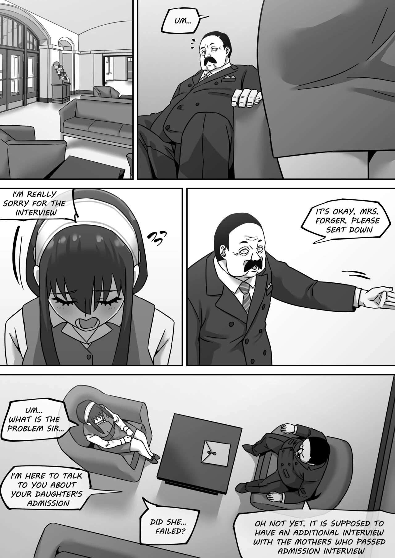 Gibo no Hisoka na Kojin Mendan Yor Forger porn comic picture 5