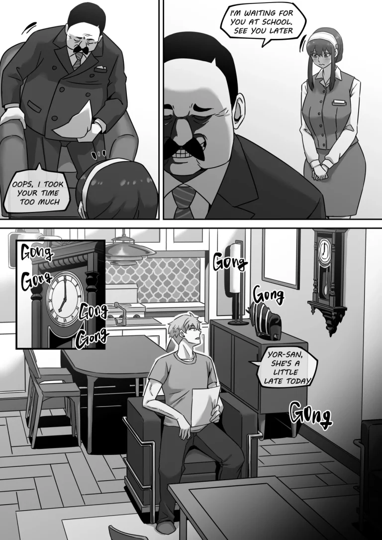 Gibo no Hisoka na Kojin Mendan Yor Forger porn comic picture 7
