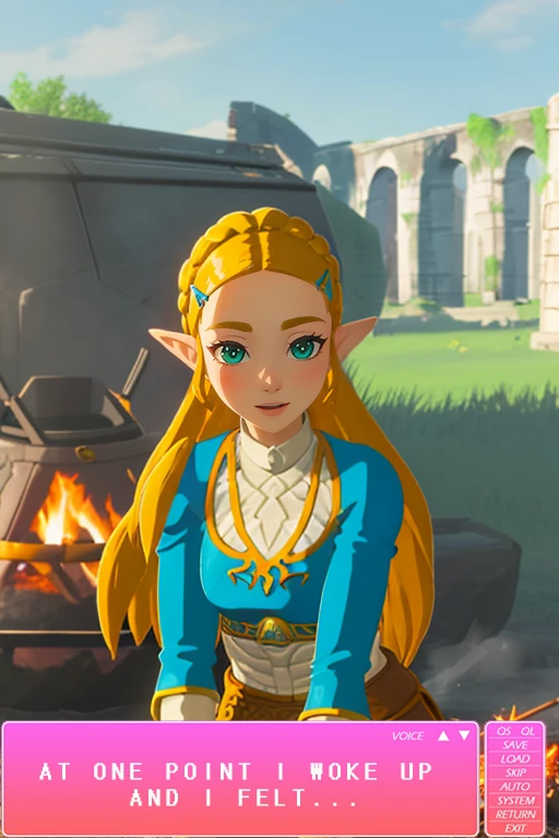 [GIF] Zelda's: Unleashing The Lust For Adventure #3|The bonfire at the Outpost Ruins porn comic picture 12