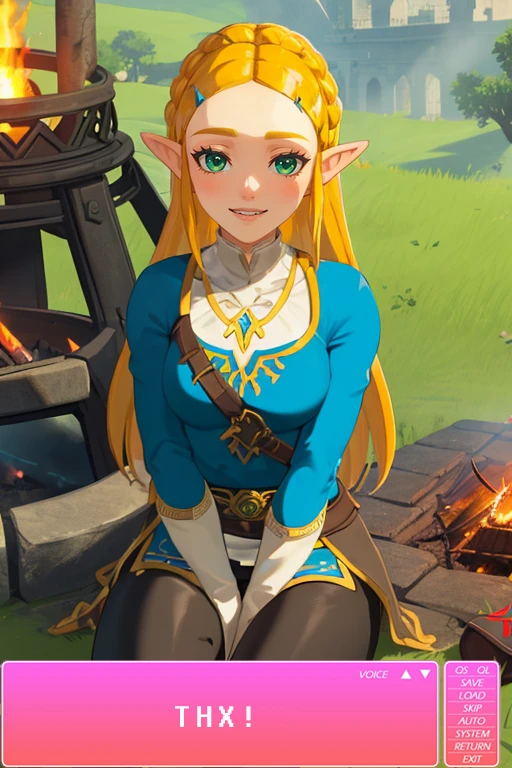 [GIF] Zelda's: Unleashing The Lust For Adventure #3|The bonfire at the Outpost Ruins porn comic picture 6