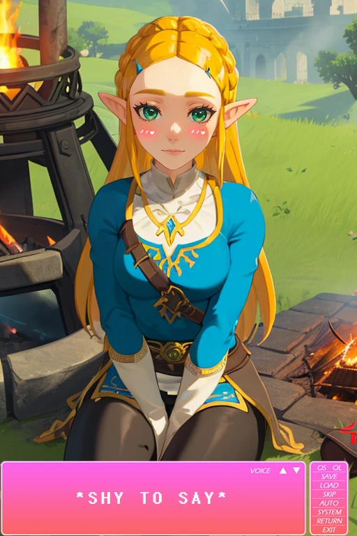 [GIF] Zelda's: Unleashing The Lust For Adventure #3|The bonfire at the Outpost Ruins porn comic picture 9