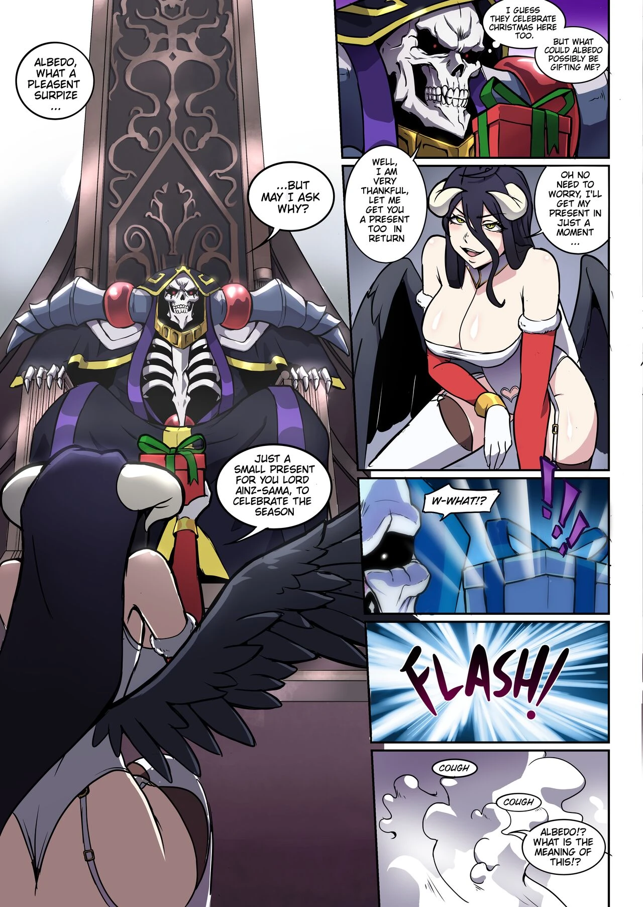 Gift Exchange! porn comic picture 2