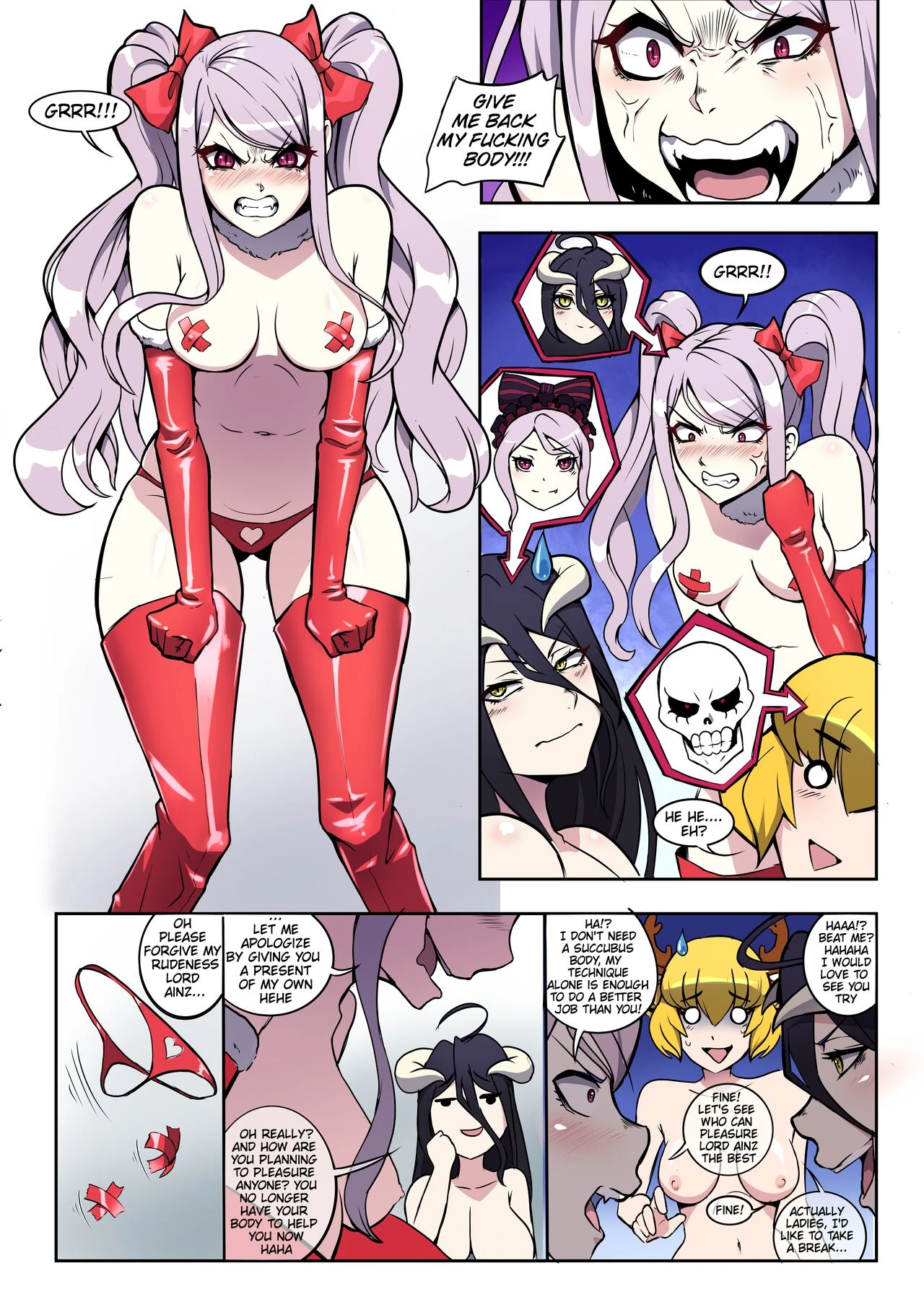 Gift Exchange! porn comic picture 7