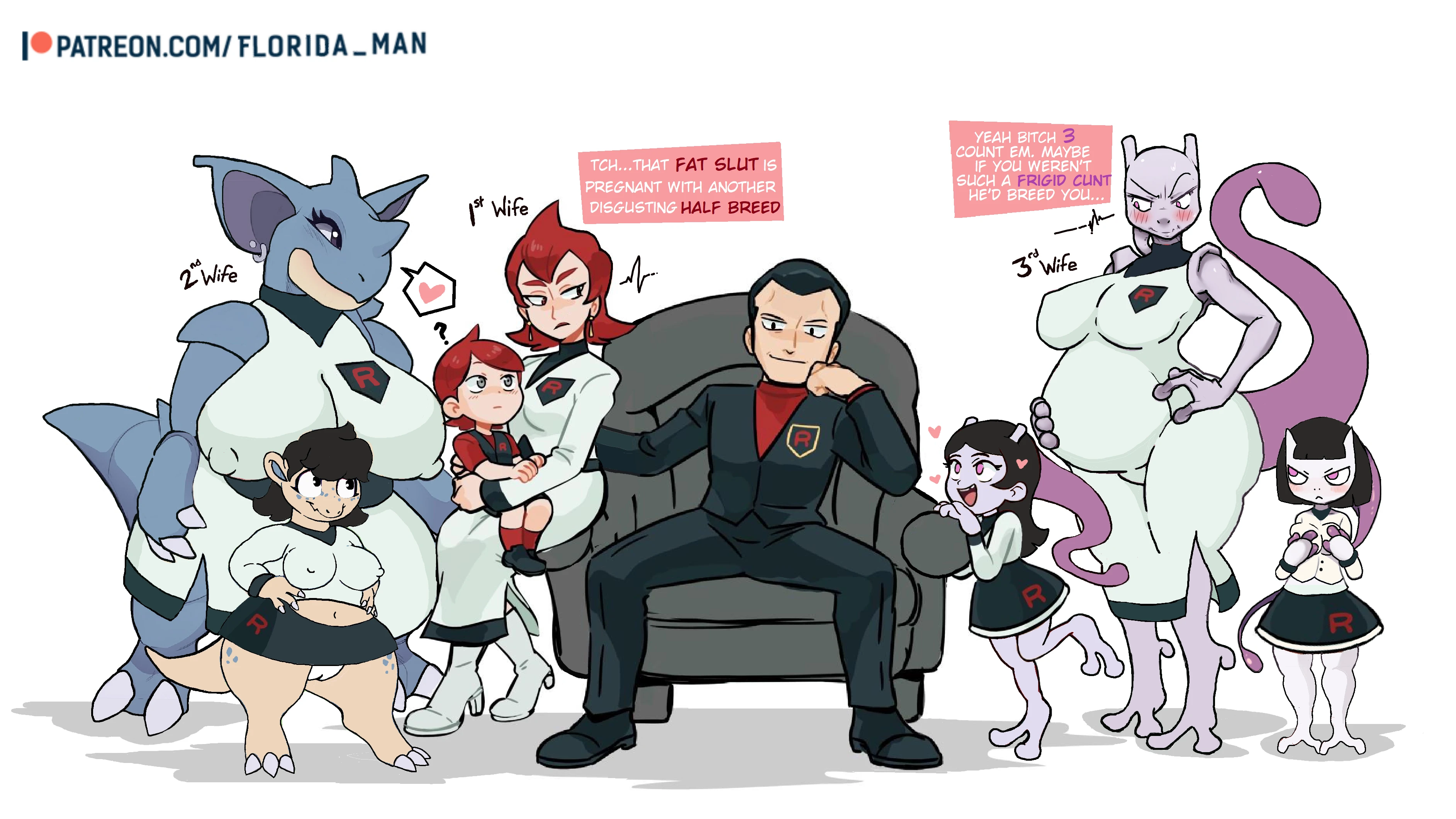 Giovanni's Harem porn comic picture 8