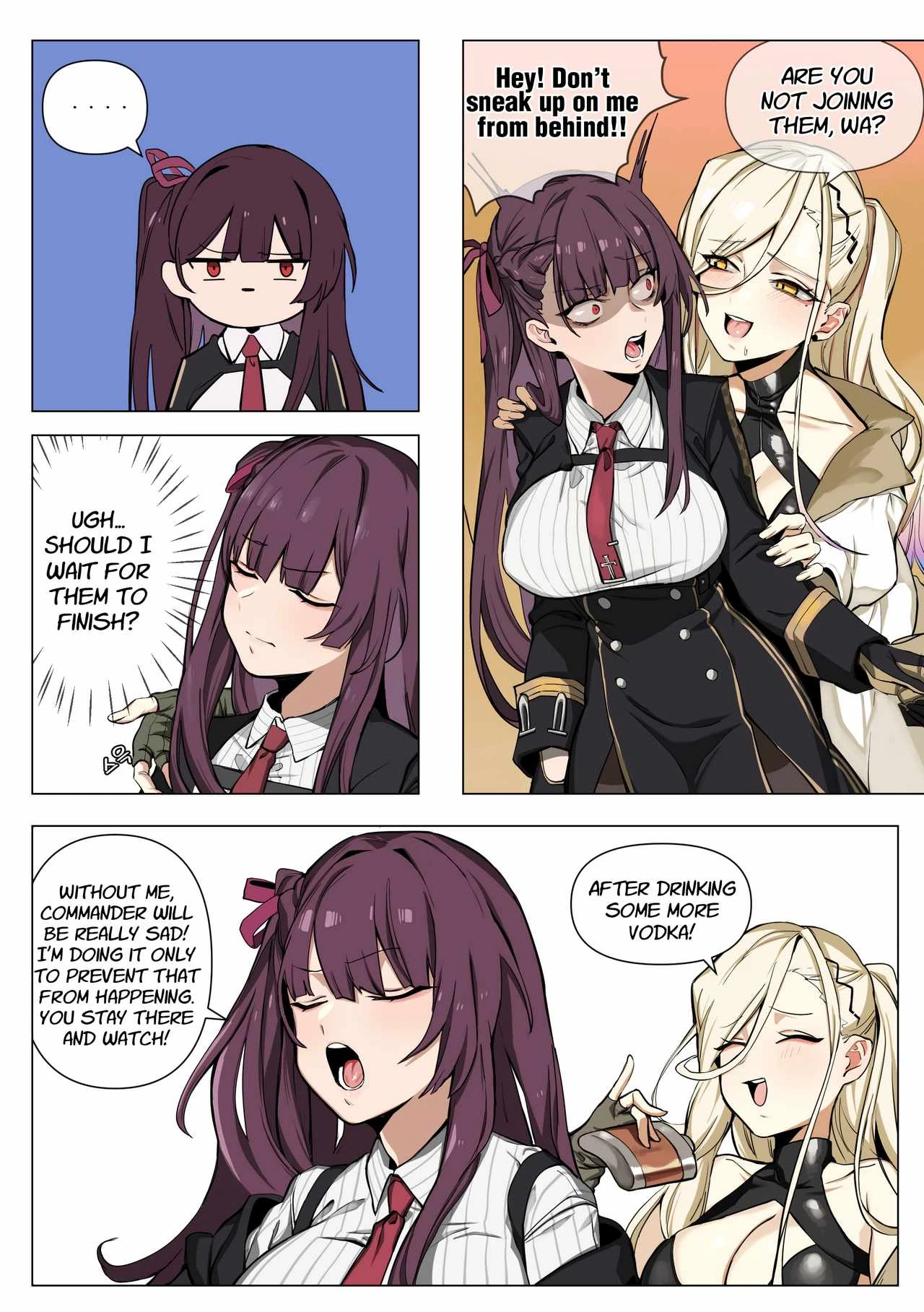 Girls Frontline porn comic picture 2