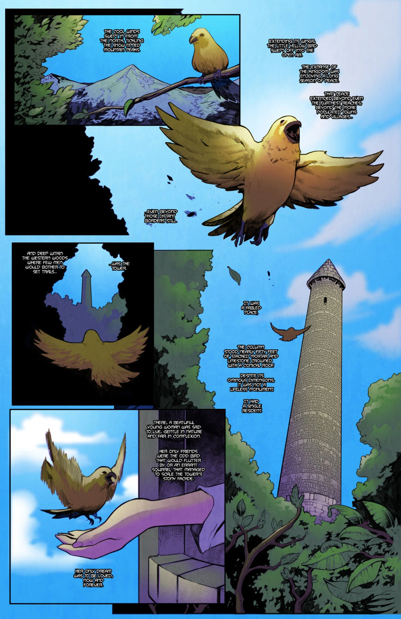 Girls in Fairyland porn comic picture 38