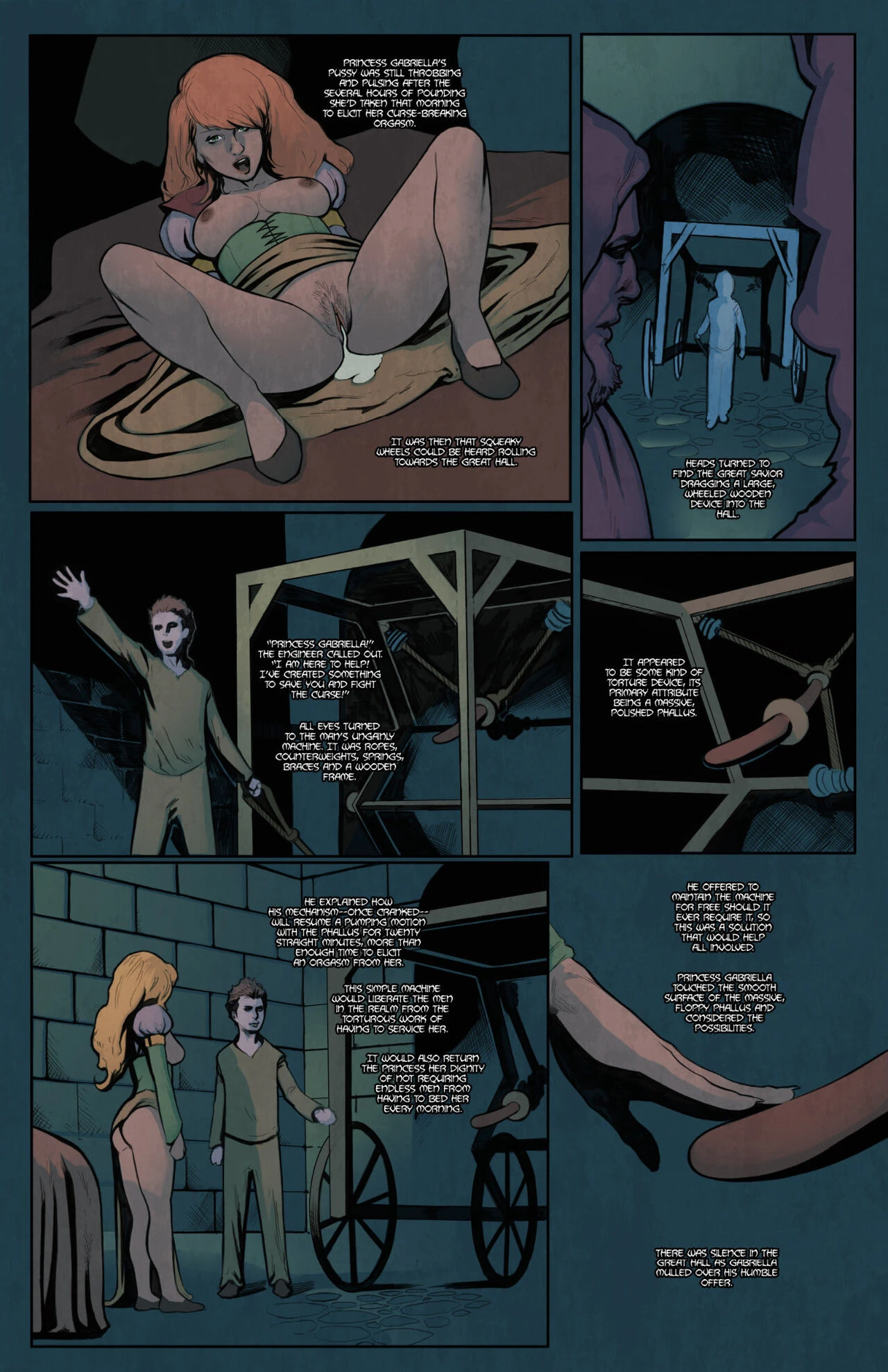 Girls in Fairyland porn comic picture 52