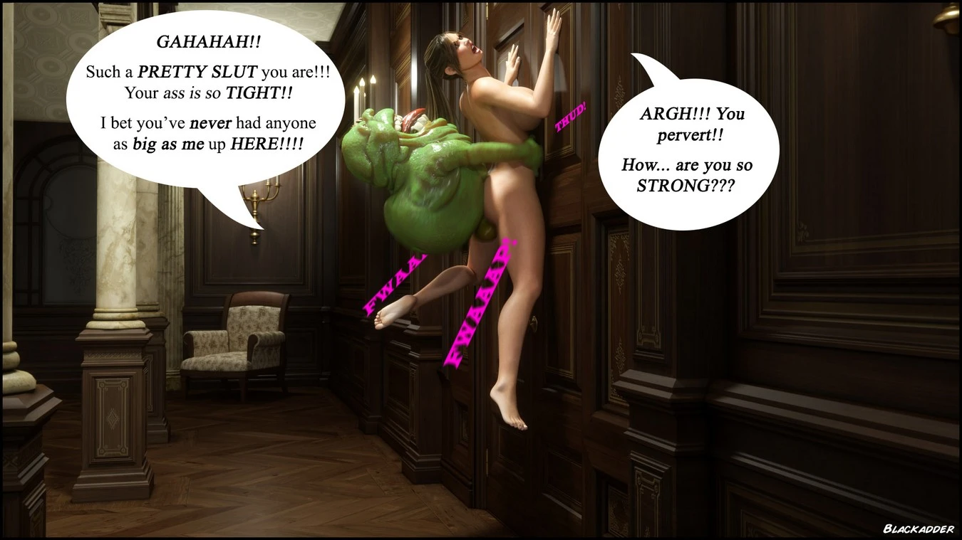 Gisela vs Ghost porn comic picture 10