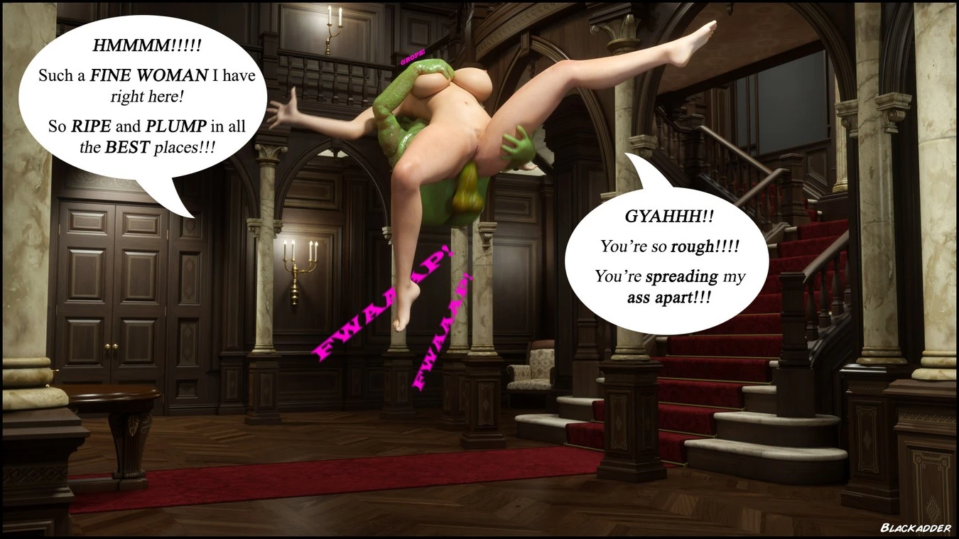 Gisela vs Ghost porn comic picture 11