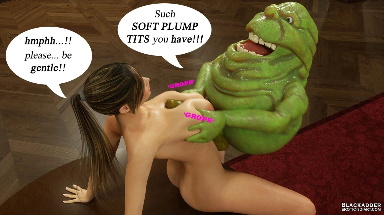 Gisela vs Ghost porn comic picture 13