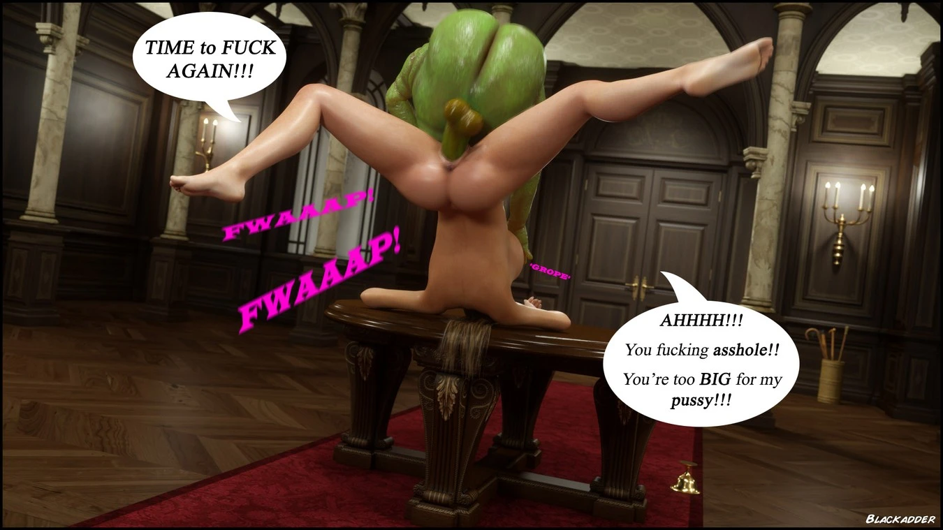 Gisela vs Ghost porn comic picture 14