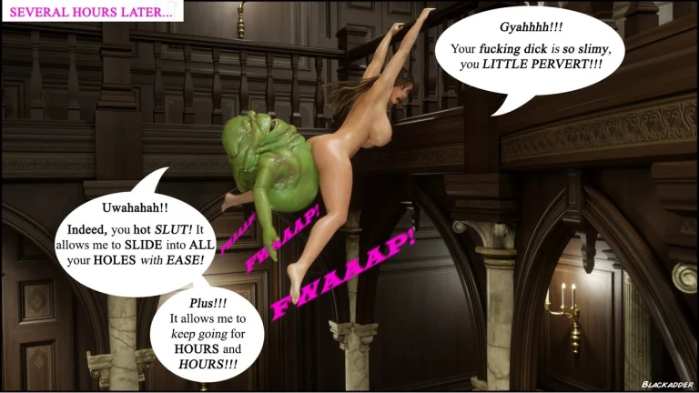 Gisela vs Ghost porn comic picture 19