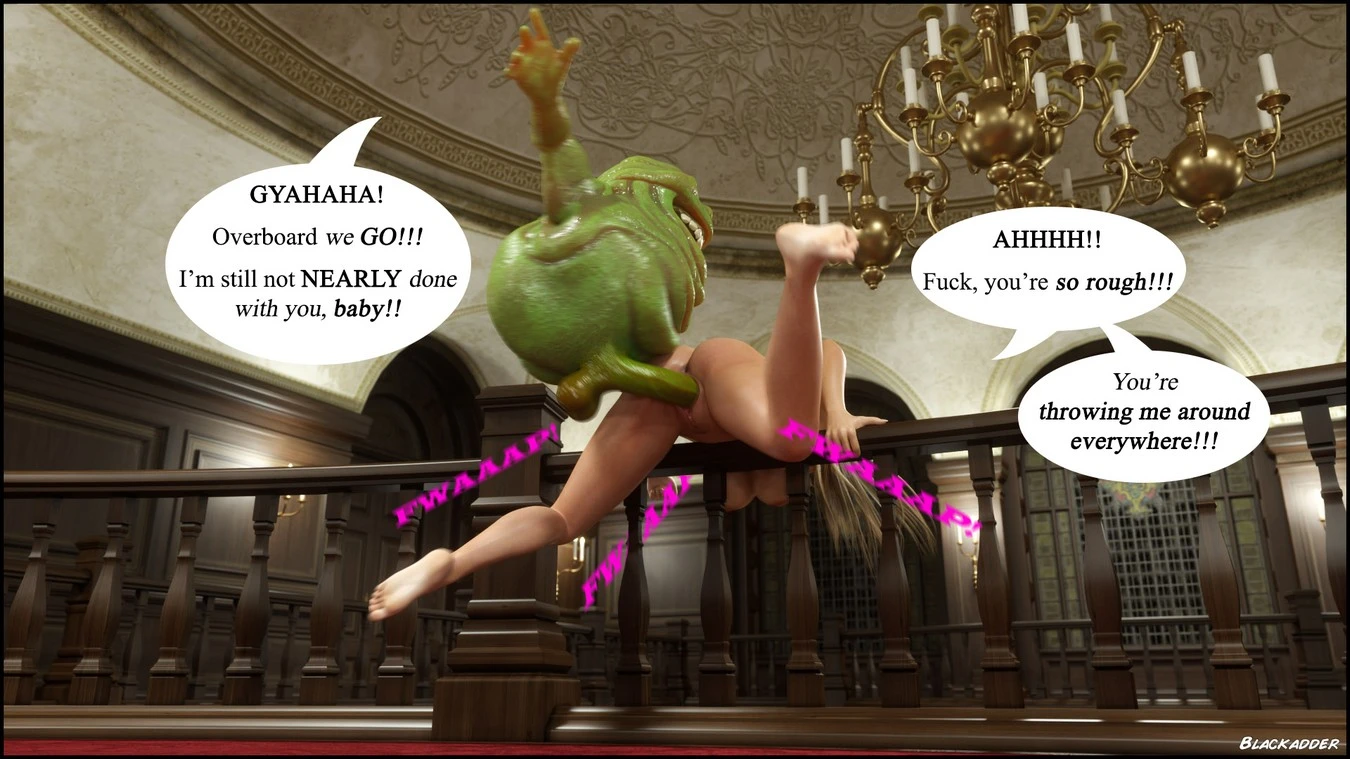 Gisela vs Ghost porn comic picture 20