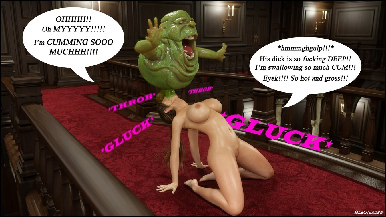 Gisela vs Ghost porn comic picture 25
