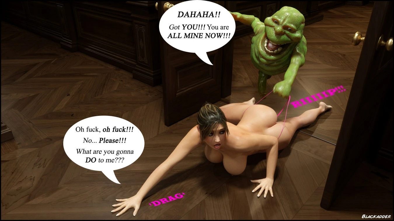 Gisela vs Ghost porn comic picture 6