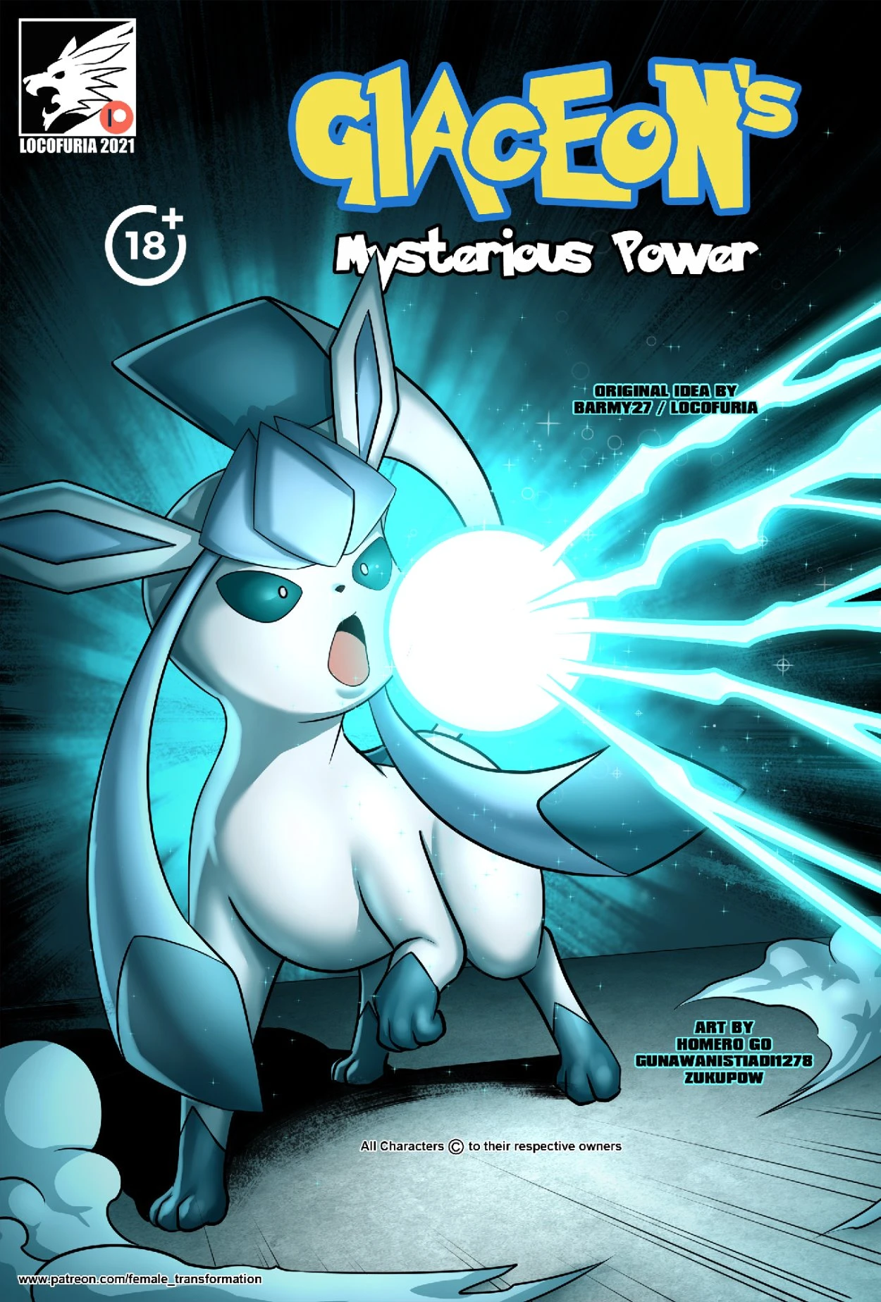 Glaceon's Mysterious Power porn comic picture 1