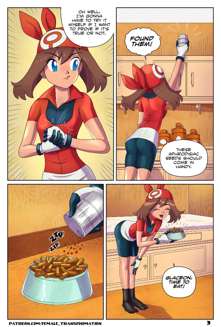 Glaceon's Mysterious Power porn comic picture 4