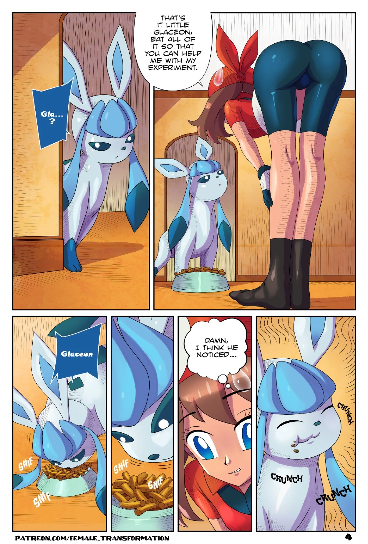 Glaceon's Mysterious Power porn comic picture 5