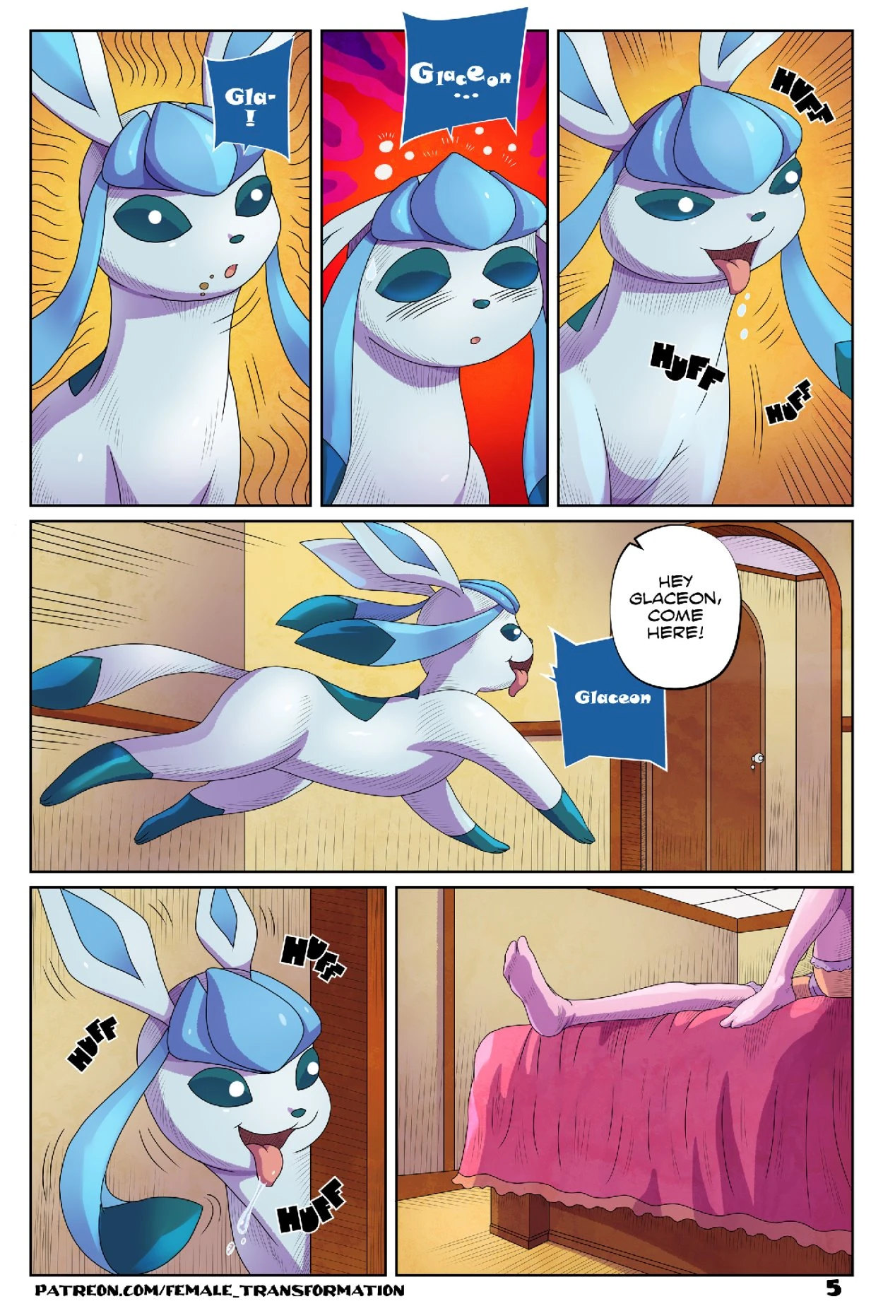 Glaceon's Mysterious Power porn comic picture 6