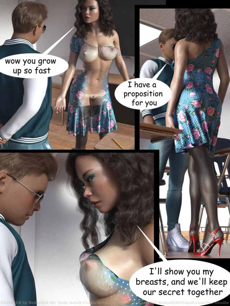 Glasses [SedesDiS] porn comic picture 14