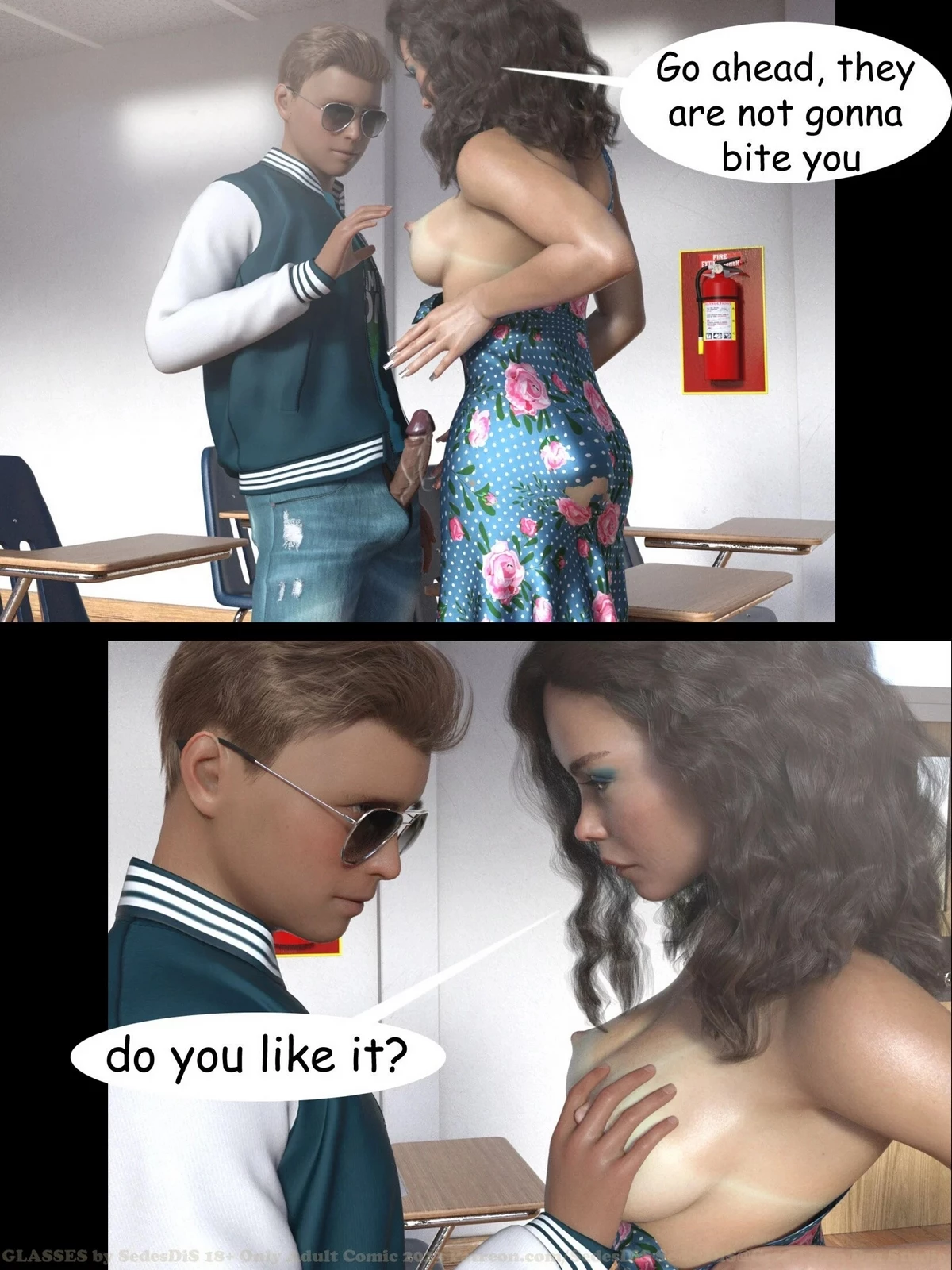 Glasses [SedesDiS] porn comic picture 16