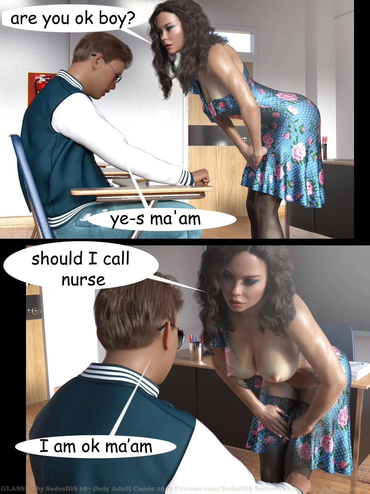 Glasses [SedesDiS] porn comic picture 6