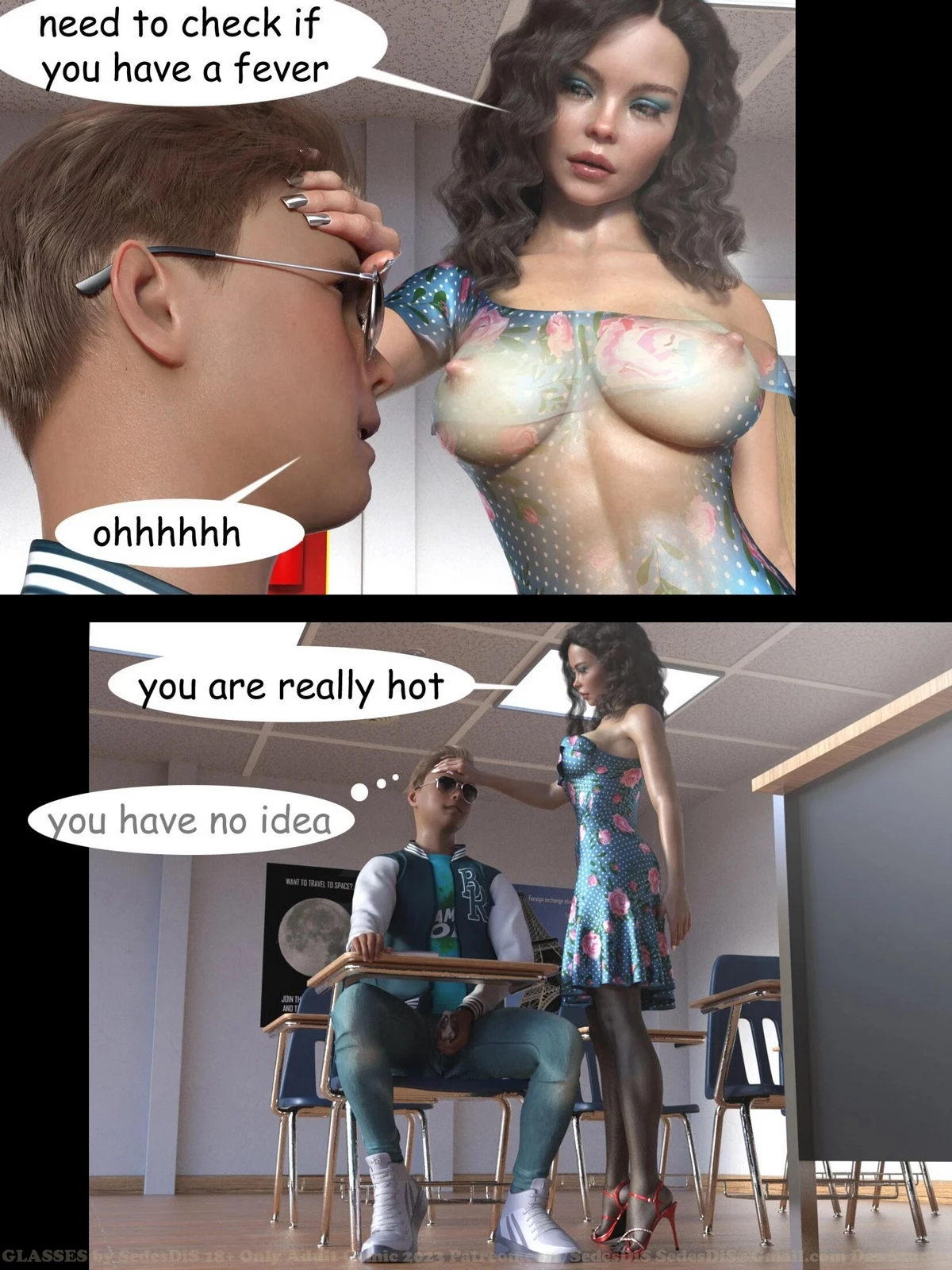 Glasses [SedesDiS] porn comic picture 7