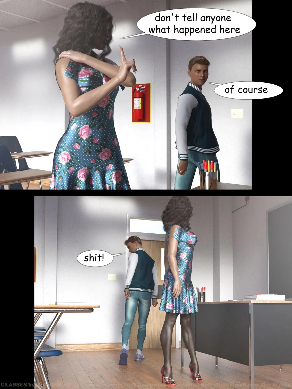 Glasses [SedesDiS] porn comic picture 78