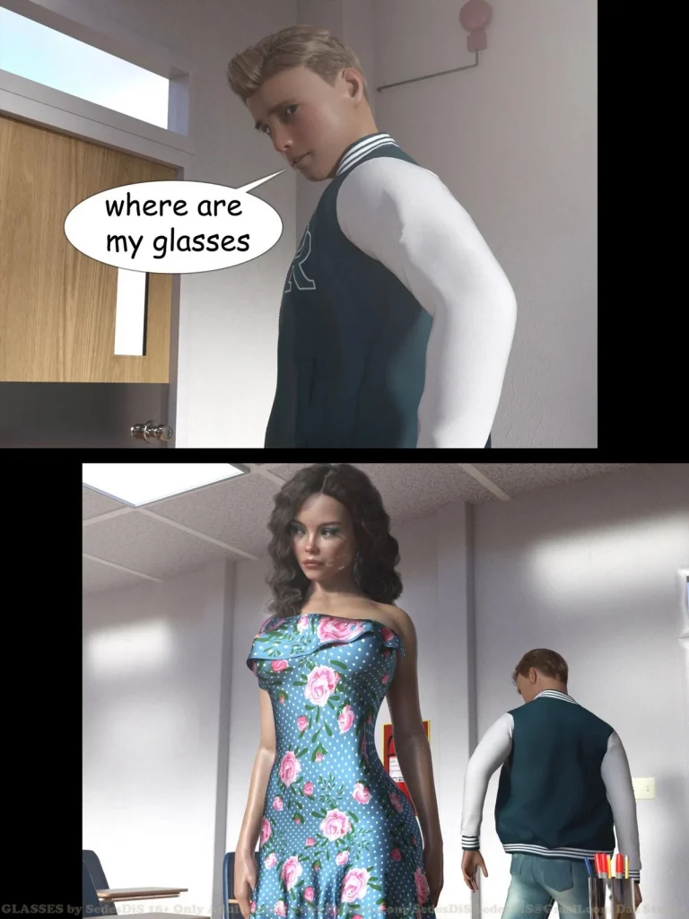 Glasses [SedesDiS] porn comic picture 79