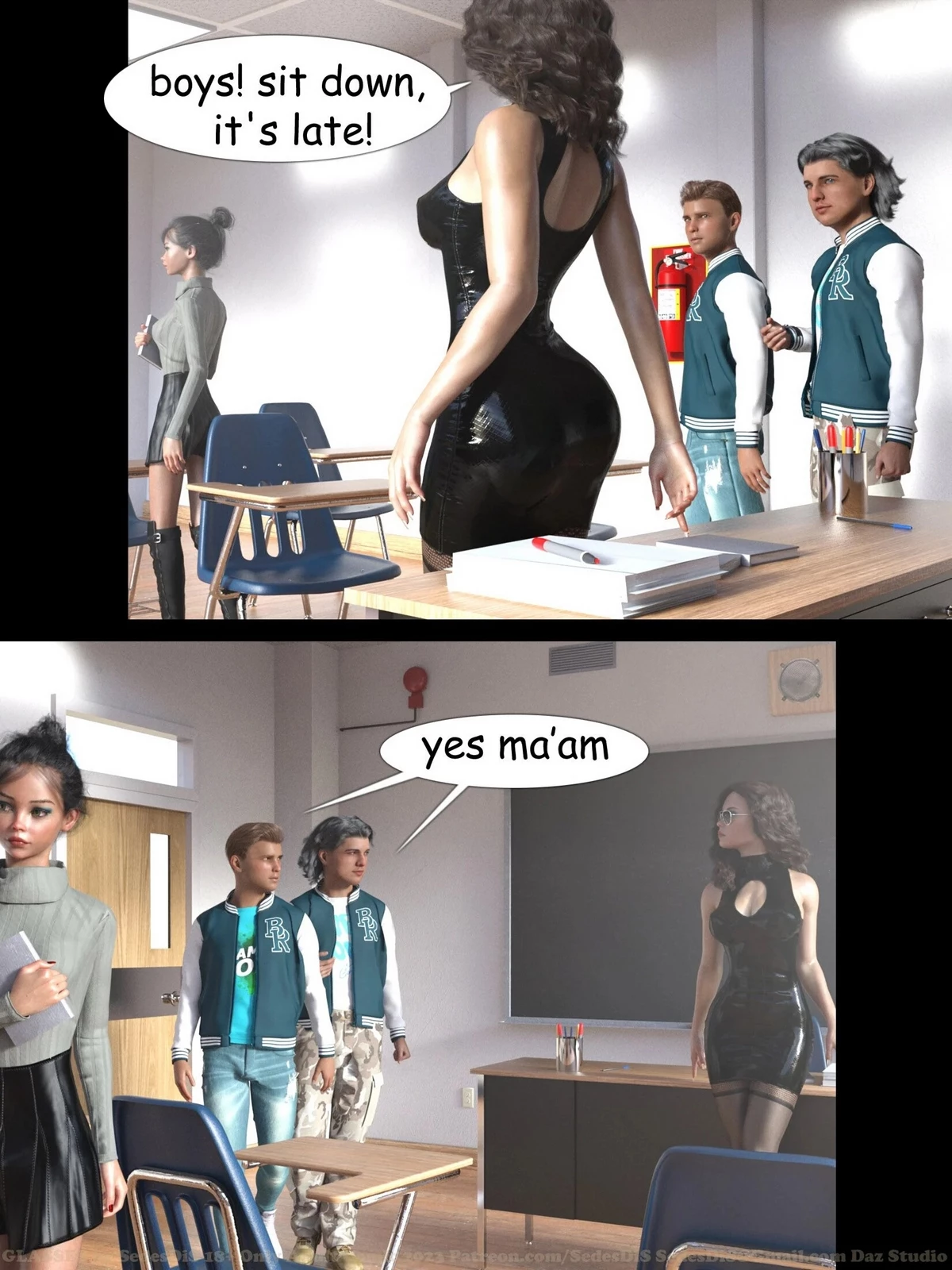 Glasses [SedesDiS] porn comic picture 81