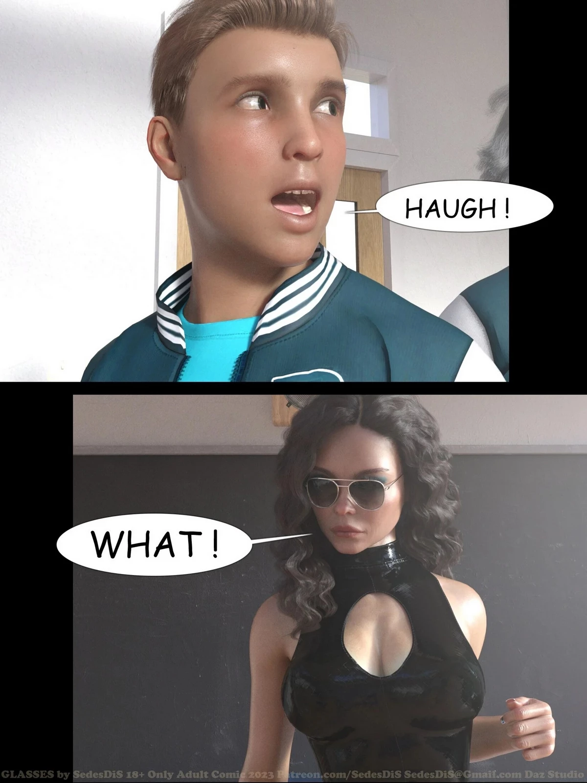 Glasses [SedesDiS] porn comic picture 82