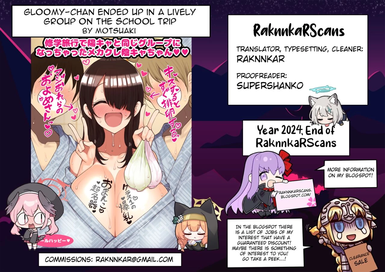 Gloomy-chan Ended Up in a Lively Group on the School Trip | Shuugaku Ryokou de YouCha to Onaji Group ni Nacchatta Mekakure InCha-chan porn comic picture 56