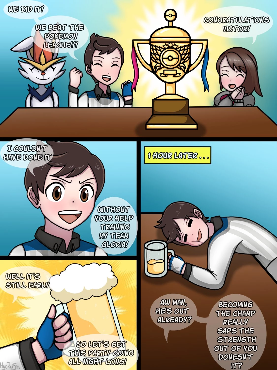 Gloria and the champion porn comic picture 1