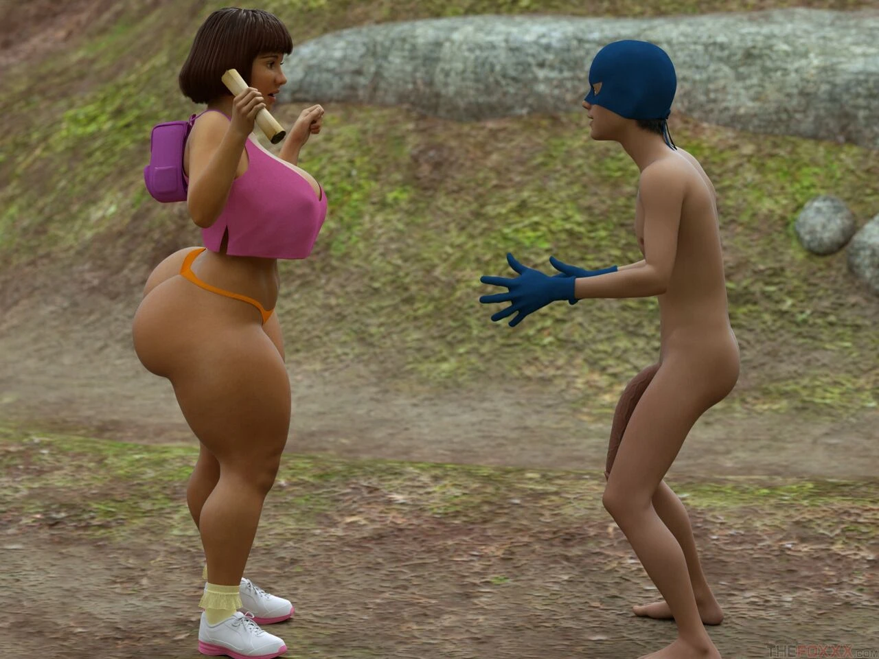 Gloria Cosplaying: Whora the Sexplora porn comic picture 11