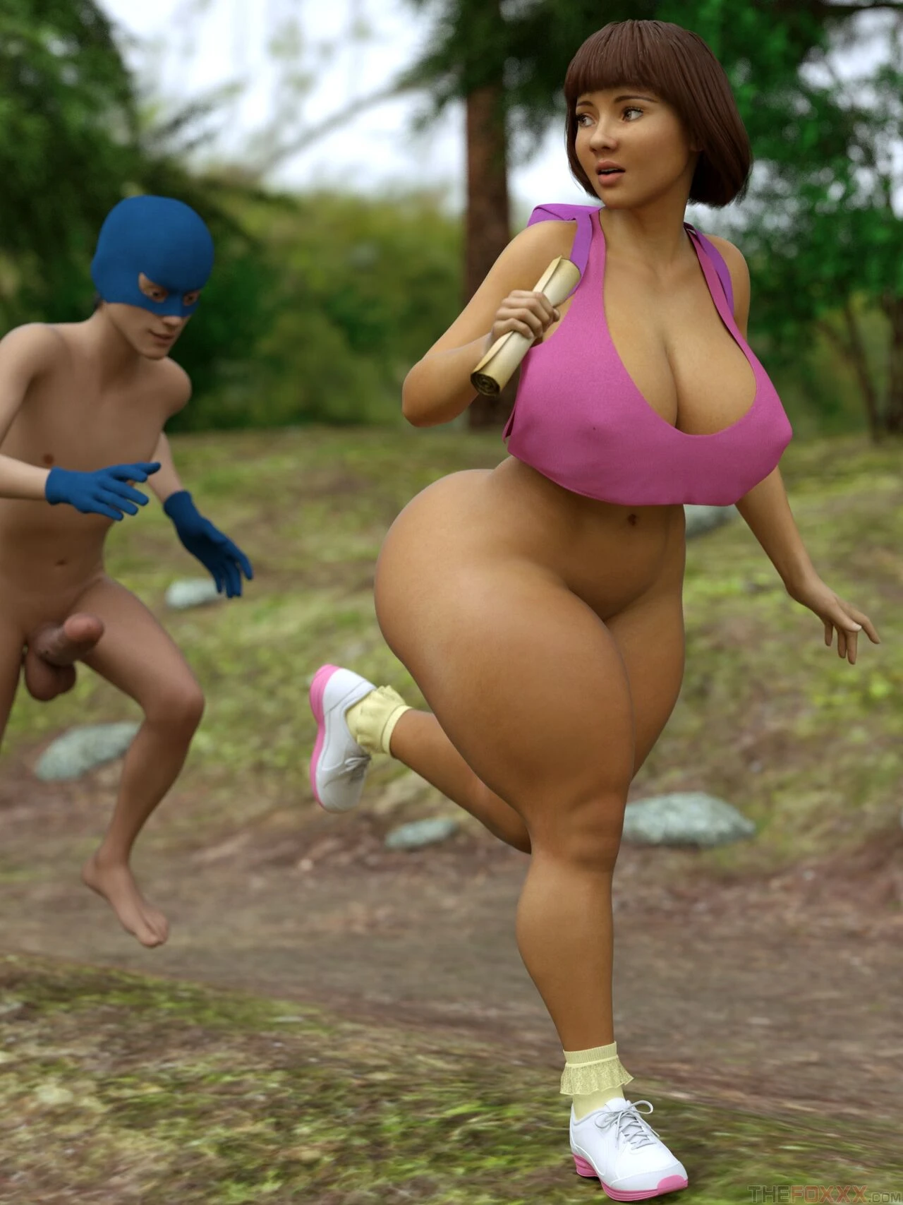 Gloria Cosplaying: Whora the Sexplora porn comic picture 24