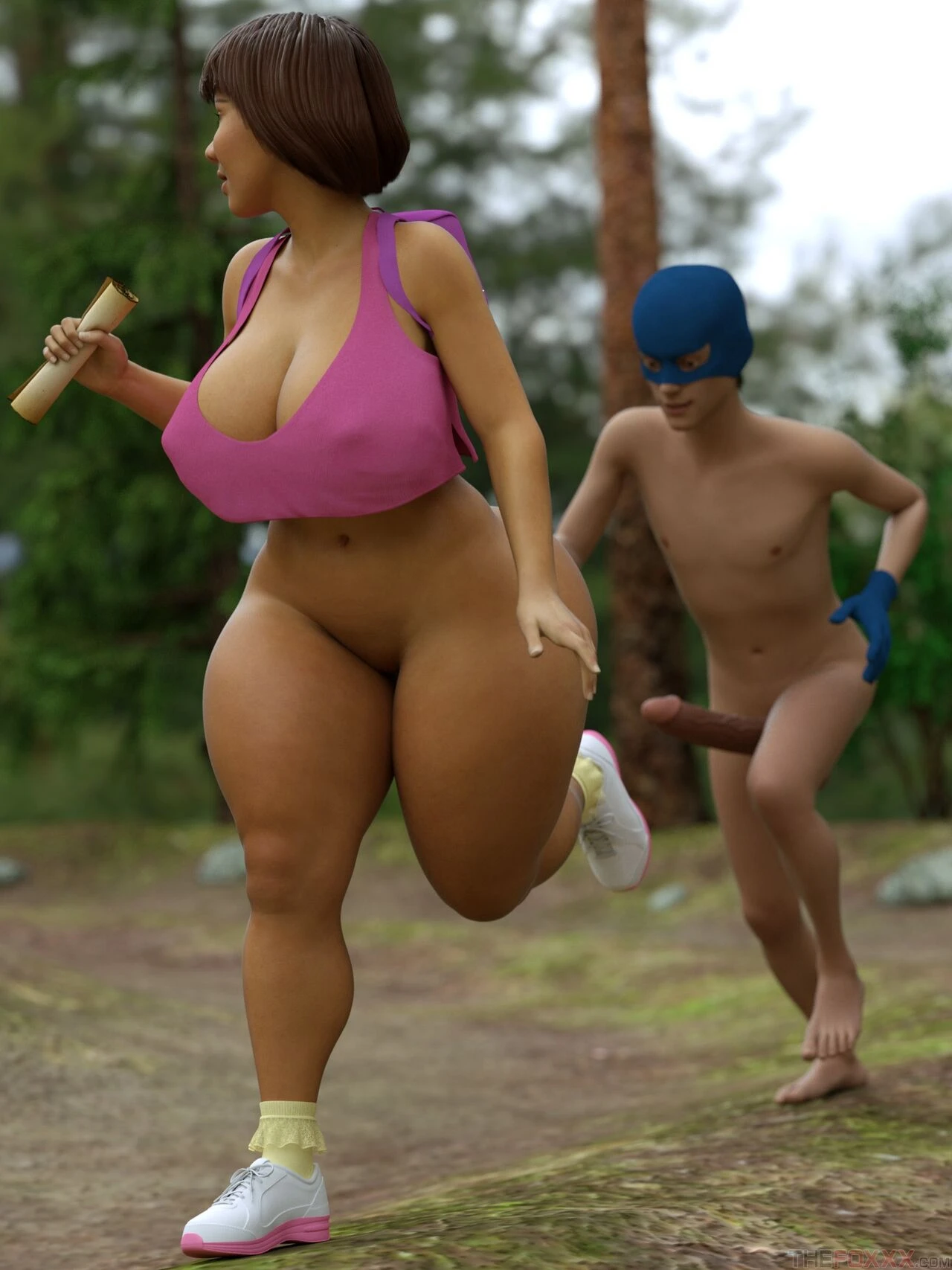 Gloria Cosplaying: Whora the Sexplora porn comic picture 27