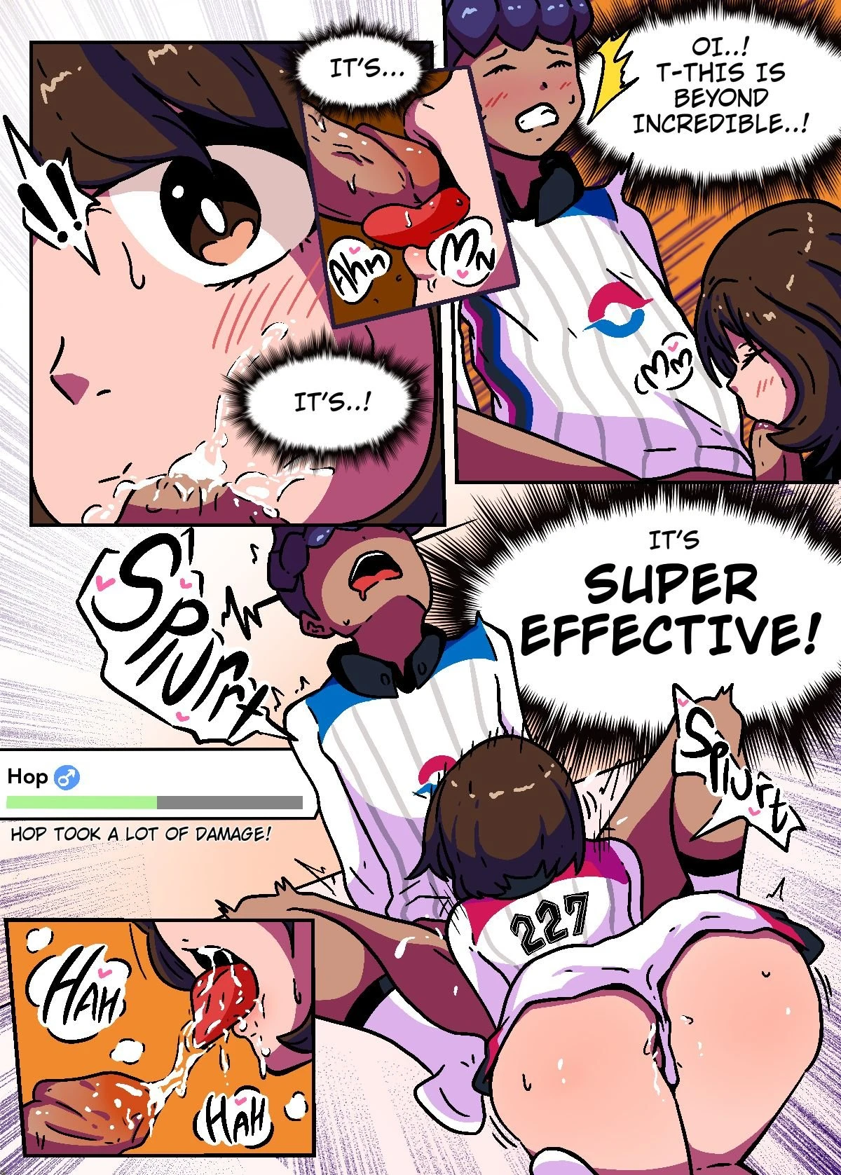 Gloria Used Tail Whip! porn comic picture 11