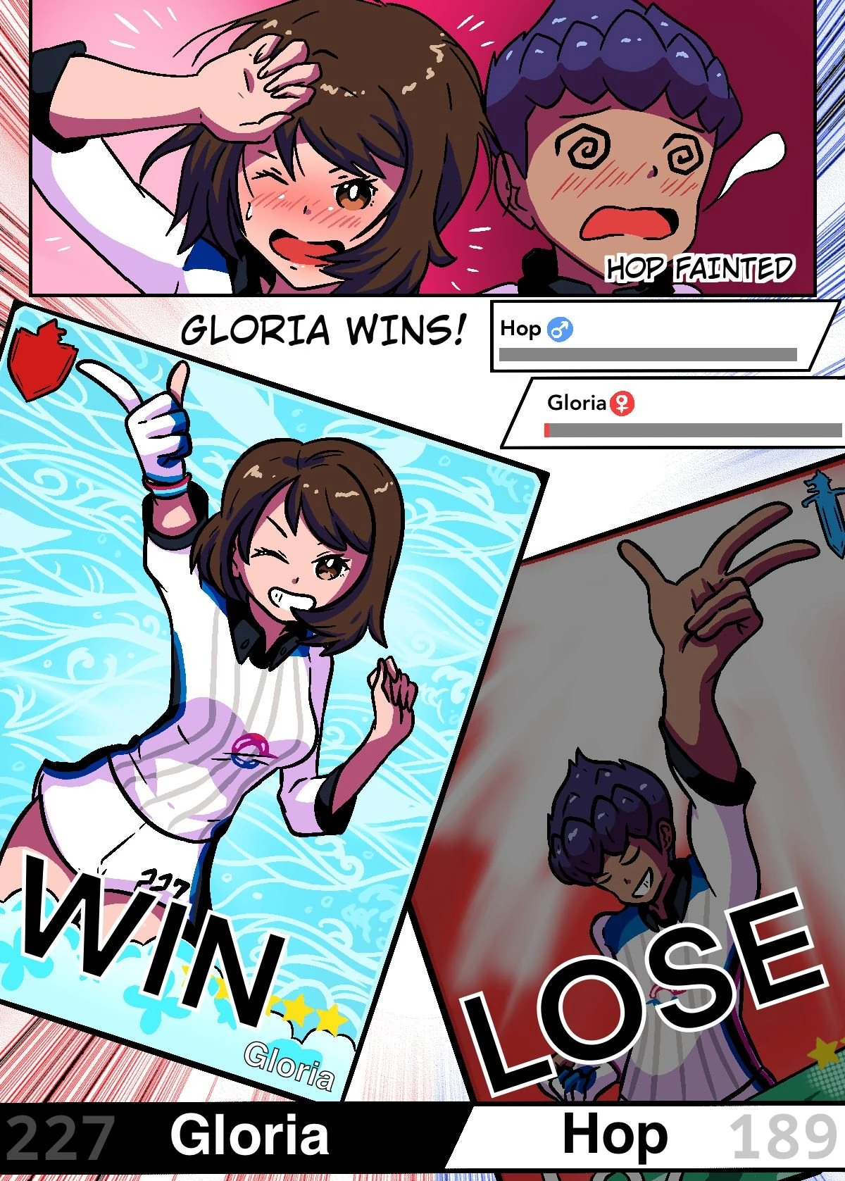 Gloria Used Tail Whip! porn comic picture 23