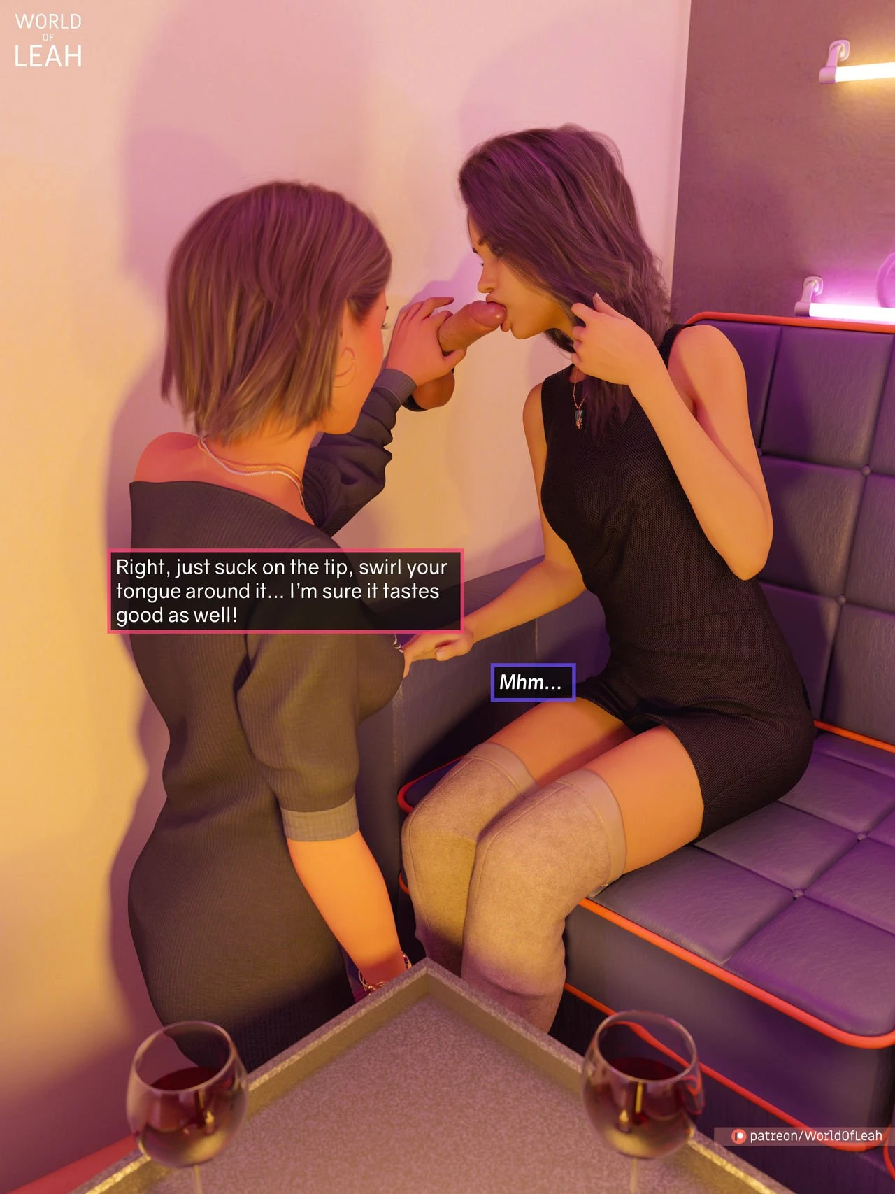 Gloryhole Night porn comic picture 52