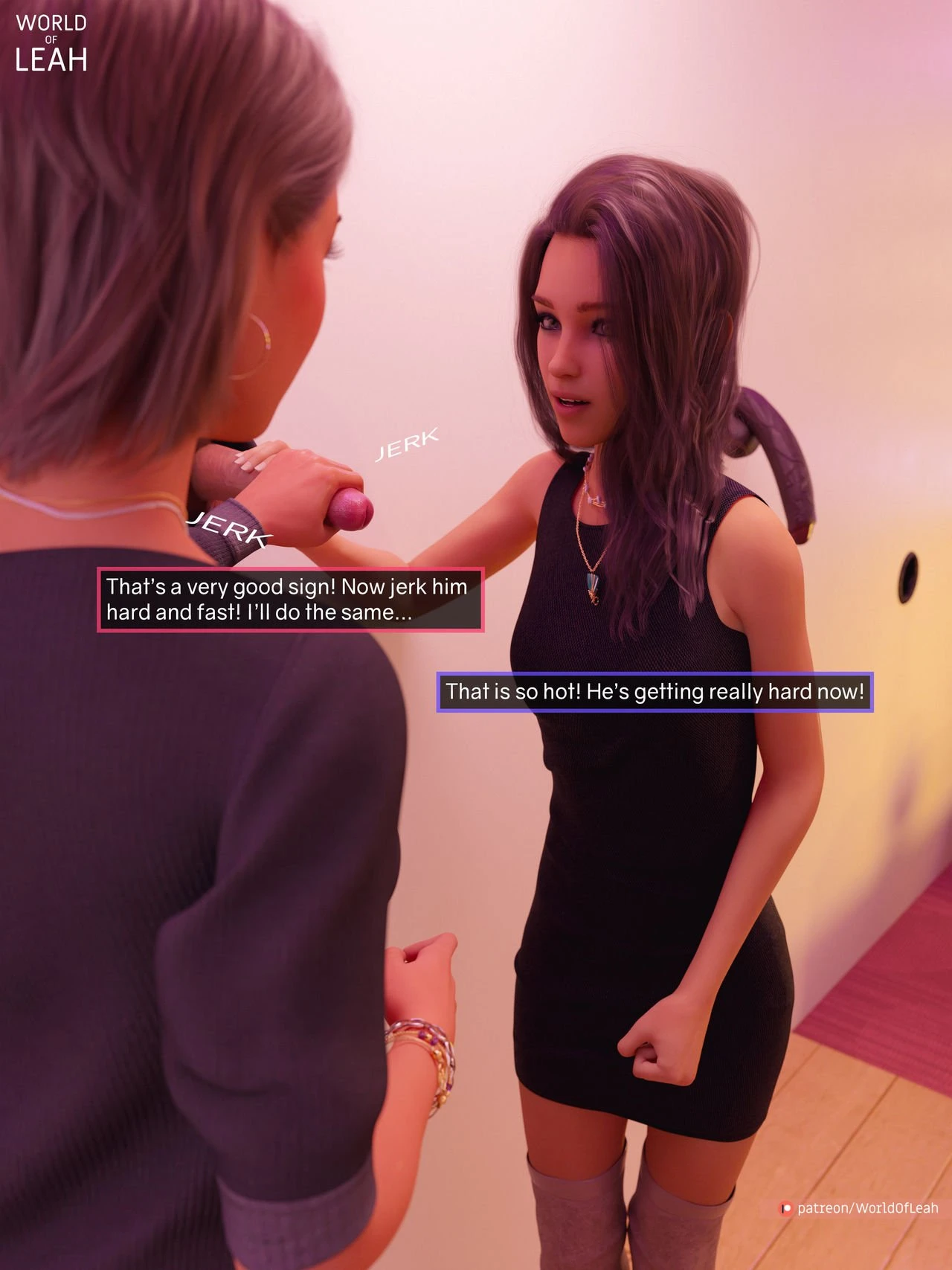 Gloryhole Night porn comic picture 69