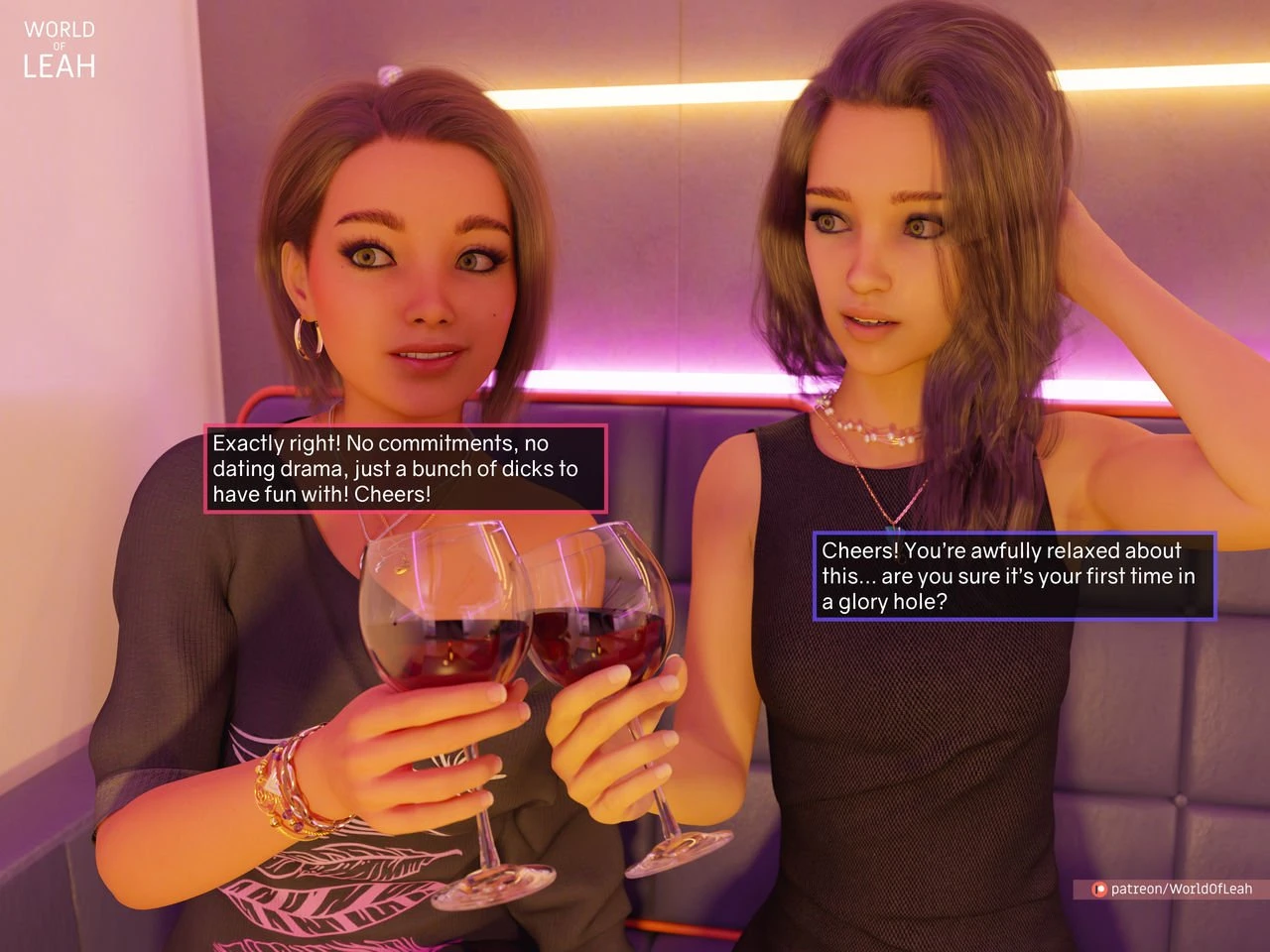 Gloryhole Night porn comic picture 7